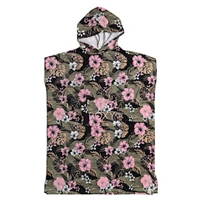 Poncho Roxy Stay Magical Printed anthracite classic pro surf