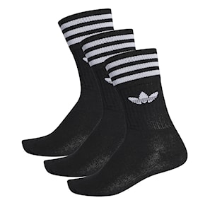 Ponožky Adidas Solid Crew black/white 2021