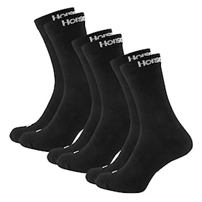 Ponožky Horsefeathers Delete 3-Pack black 2023