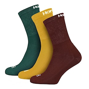 Ponožky Horsefeathers Delete 3-Pack multicolor 2022/2023