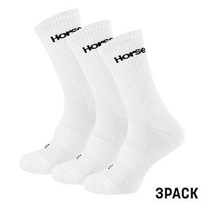Ponožky Horsefeathers Delete Premium 3-Pack white 2021/2022