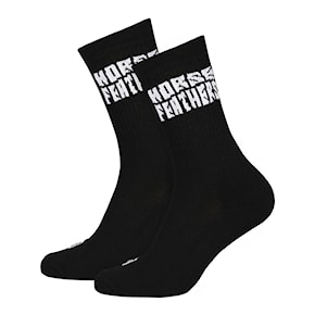 Ponožky Horsefeathers Winona black 2024