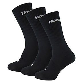 Ponožky Horsefeathers Wms Delete Premium 3-Pack black 2024