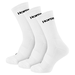 Ponožky Horsefeathers Wms Delete Premium 3-Pack white 2024