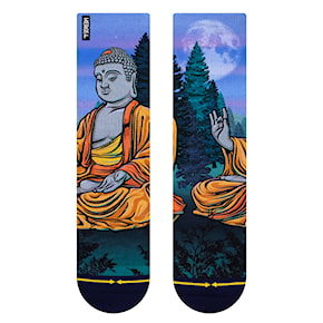 Ponožky MERGE4 Slogan buddha moon 2021