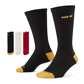 Ponožky Nike SB Everyday Max Lightweight Crew black/white/red 2021