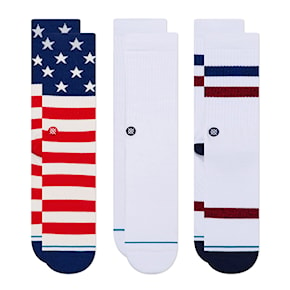 Socks Stance Americana 3 Pack multi 2023