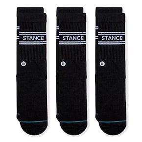 Ponožky Stance Basic 3 Pack Crew black 2023