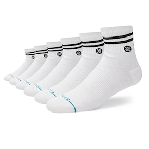 Socks Stance Core Quarter 6 Pack white