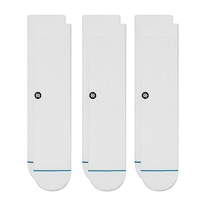 Ponožky Stance Icon 3 Pack white 2023