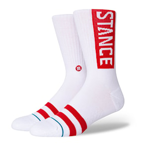 Ponožky Stance OG white/red 2022