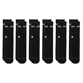 Socks Stance Origin Crew 6 Pack black