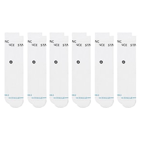 Socks Stance Origin Crew 6 Pack white