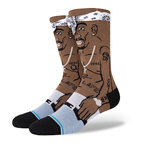 Ponožky Stance Tupac Resurrected black 2021