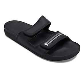 Slide sandals Quiksilver Rivi Double Adjust black/grey/black 2022