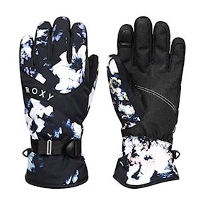 Gloves Roxy Jetty true black black flowers 2022/2023