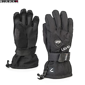 Snowboard Gloves Level Fly Jr black 2024