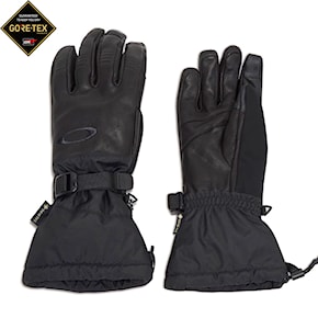 Snowboard Gloves Oakley Ellipse Goatskin Gauntlet Gloves blackout 2026