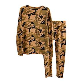 Sada funkčního prádla Burton Heavyweight Fleece Base Layer martini olive terra camo 2022