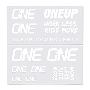 Stickers OneUp Decal Kit Handlebar white