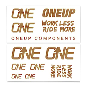 Stickers OneUp Decal Kit Handlebar matte bronze (sram)