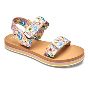 Sandals Roxy Roxy Cage white/fluorescent 2023