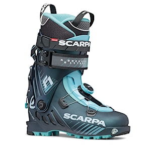 Ski Boots SCARPA Wms F1 3.0 antracite/aqua 2022/2023