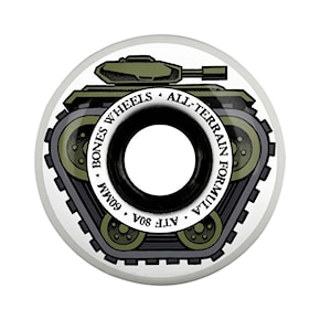 Skateboard kolieska Bones ATF All Tank All Terrain Formula 60 mm/80 A white