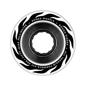 Skateboard kolieska Bones Eternal Flame Rough Riders 59mm/80A white 2025