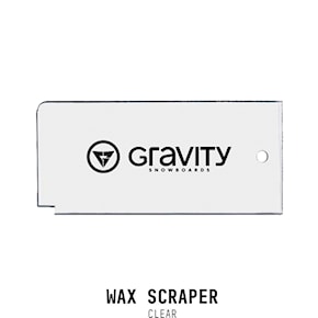 Škrabka na vosk Gravity Wax Scraper clear