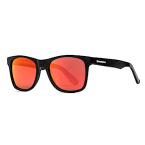 Sluneční brýle Horsefeathers Foster gloss  black | mirror red