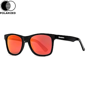 Sunglasses Horsefeathers Foster gloss  black | mirror red