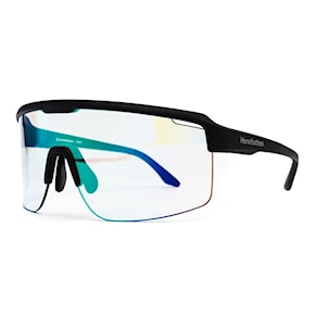Bike Sunglasses and Goggles Horsefeathers Scorpio Photochromic matt black | mirror green