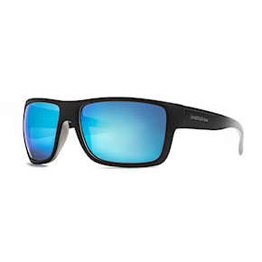 Okulary przeciwsłoneczne Horsefeathers Zenith matt black fade out | mirror blue