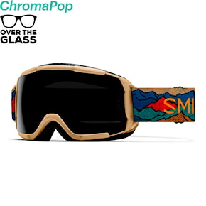 Snowboardové okuliare Smith Grom sandstorm summits | chromapop sun black 2025