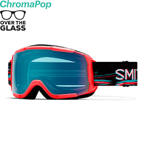 Snowboard Goggles Smith Grom wild child close encounters | chromapop ed blue mrr 2025