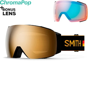 Gogle snowboardowe Smith I/O Mag speed racer | cp sun black gold mir+cp storm blue 2025