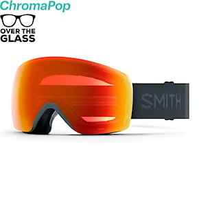 Snowboard Goggles Smith Skyline slate | cp everyday red mirror 2025