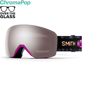 Snowboard Goggles Smith Skyline vivid violet | cp sun platinum mirror 2025