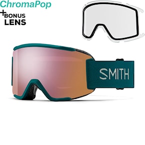 Gogle snowboardowe Smith Squad S malachite | cp ed rose gold mirror+clear 2025