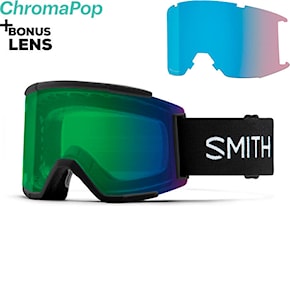 Gogle snowboardowe Smith Squad XL black | cp everyday green+cp storm rose flash 2025