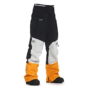 Snowboardové kalhoty Horsefeathers Nelson black/radiant yellow 2023/2024