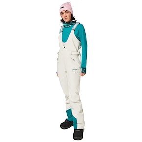 Spodnie snowboardowe Oakley Wms TC Dharma Softshell Bib arctic white 2022/2023