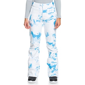 Kalhoty na snowboard Roxy Chloe Kim Pant azure blue clouds 2024