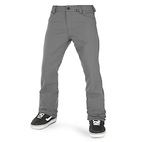 Spodnie snowboardowe Volcom 5-Pocket Tight dark grey 2022/2023