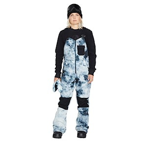Snowboardové kalhoty Volcom Wms Swift Bib Overall storm tie-dye 2023