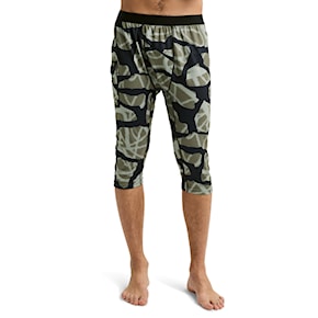 Spodky ¾ Burton Midweight X Boot Pant graffiti camo 2026
