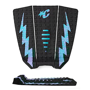 Surf grip pad Creatures Mick Eugene Fanning Lite Ecopure black fluro blue lavender swirl