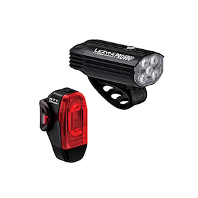 Bike Light Lezyne Fusion Drive Pro 600+/KTV Drive Pro+ Pair satin black/black