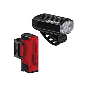 Bike Light Lezyne Micro Drive 800+/Strip Drive 300+ Pair satin black / black